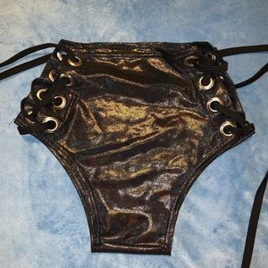 Rolita couture holographic bottoms